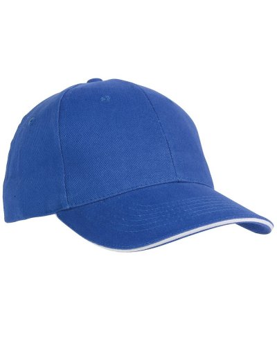 Cappellino in cotone pesante Blu Royal