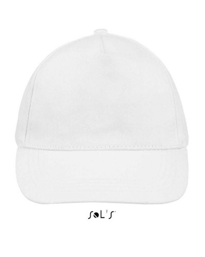 Cappellino Buzz 5 pannelli Bianco