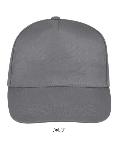 Cappellino Buzz 5 pannelli Grigio Scuro
