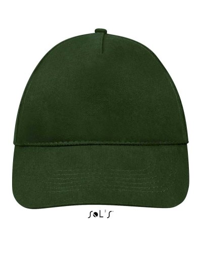 Cappellino Sunny 5 pannelli Verde Bottiglia