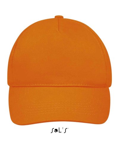 Cappellino Sunny 5 pannelli Arancio
