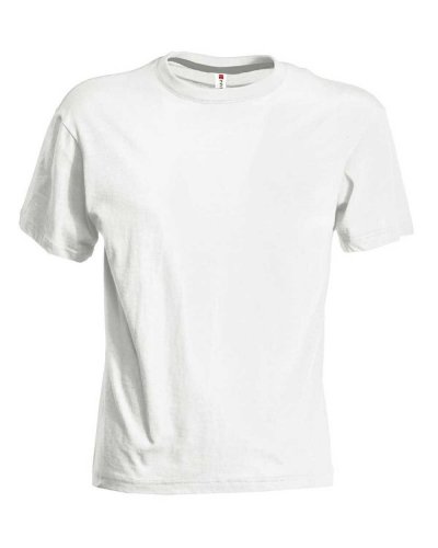 T-shirt Sunset Bianco