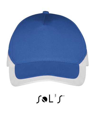 Cappellino Booster pannelli Blu Royal / Bianco