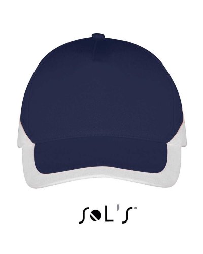 Cappellino Booster pannelli Blu Oltremare / Bianco