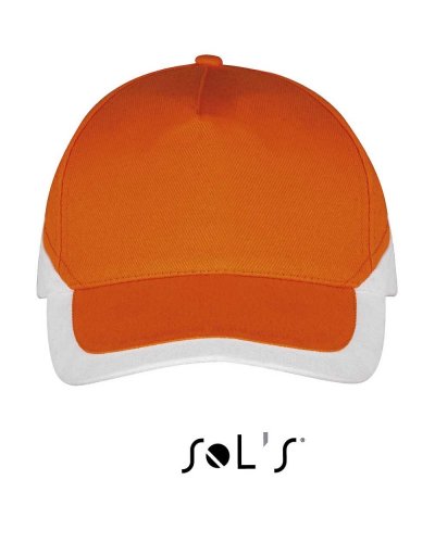 Cappellino Booster pannelli Arancio / Bianco