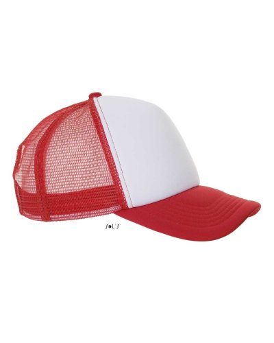 Cappellino Bubble Bianco / Rosso