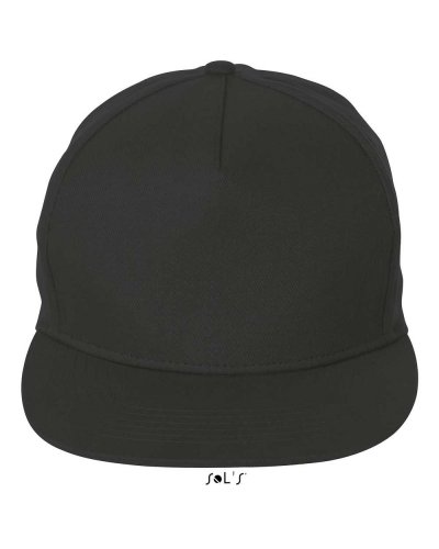 Cappellino Sonic 5 pannelli Nero