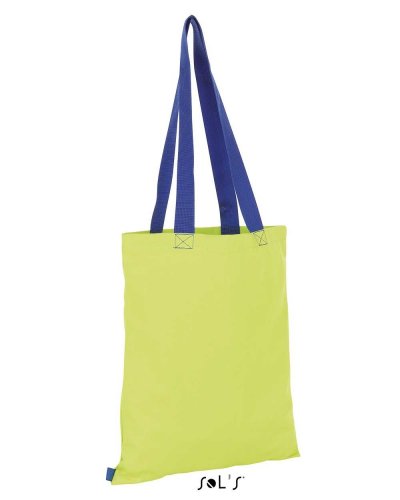 Shopper Hamilton Verde Lime Fluo / Blu Royal