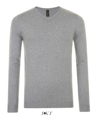 Pullover Glory men Grigio Medio Melange