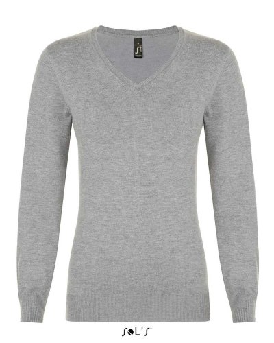 Pullover Glory women Grigio Medio Melange