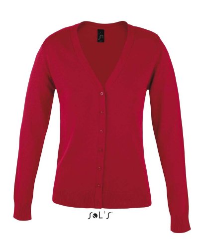 Cardigan Golden women Rosso