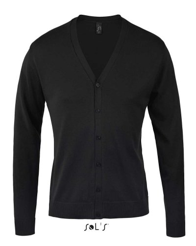 Cardigan Golden men Nero