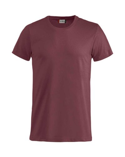 T-shirt Basic-T Bordeaux