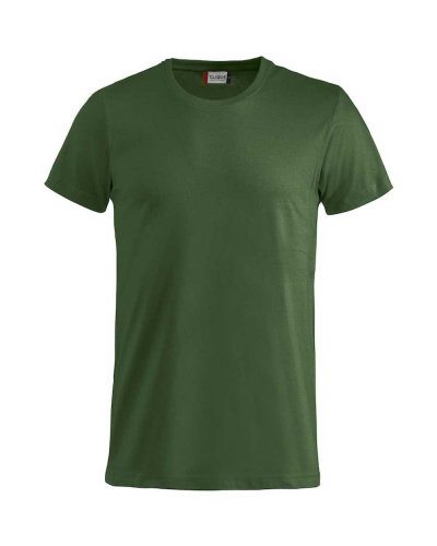 T-shirt Basic-T Verde Bottiglia