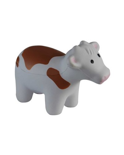 Antistress Mucca Bianco / Marrone