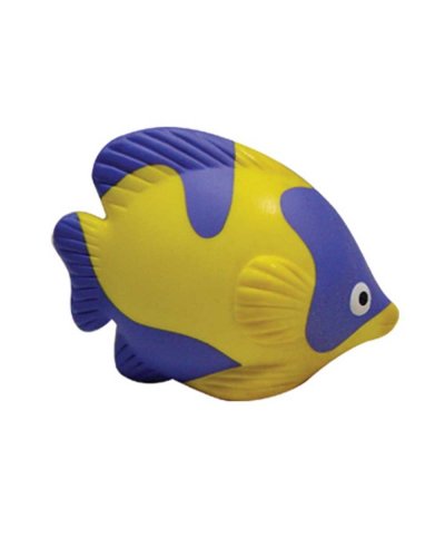 Antistress Pesce tropicale Giallo / Viola