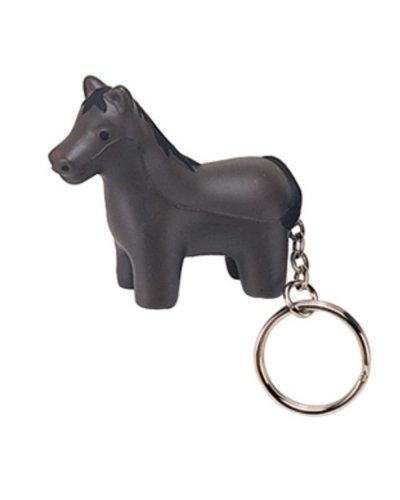 Portachiavi antistress Cavallo Marrone Scuro