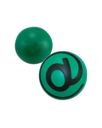 Antistress  Pallina con Chiocciola e-mail Verde