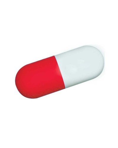 Antistress Capsula Bianco / Rosso