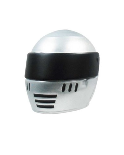 Antistress Casco da Motociclista Argento