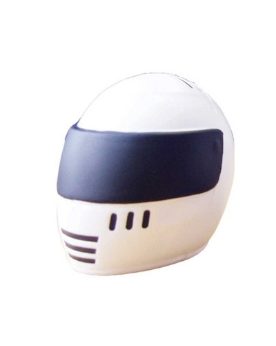 Antistress Casco da Motociclista Bianco