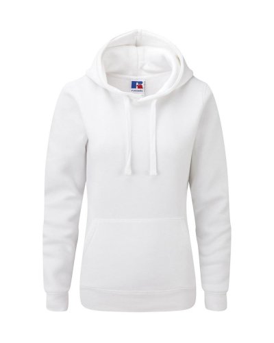Felpa Authentic da donna con cappuccio Bianco