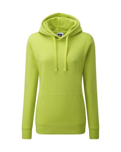 Felpa Authentic da donna con cappuccio Lime