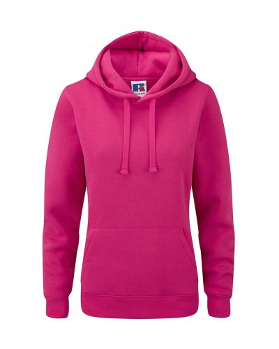 Felpa Authentic da donna con cappuccio Fuchsia
