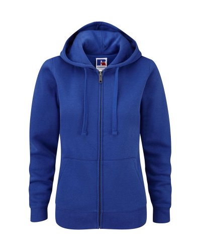 Felpa donna Authentic Full Zip e cappuccio Bright Royal