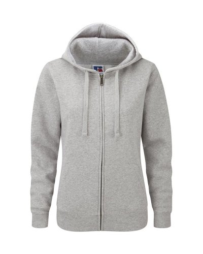 Felpa donna Authentic Full Zip e cappuccio Light Oxford