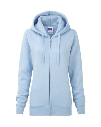 Felpa donna Authentic Full Zip e cappuccio Sky