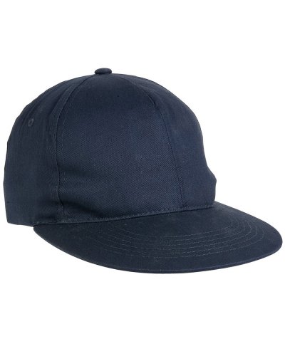 Cappellino baseball in cotone pesante Blu scuro