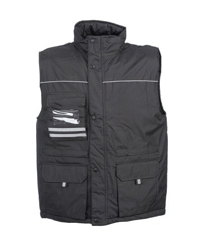 Gilet in nylon ripstop Denmark Black