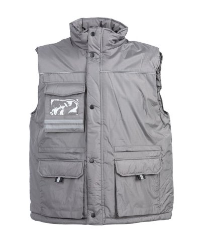 Gilet in nylon ripstop Denmark Grey