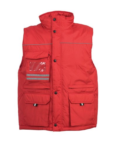 Gilet in nylon ripstop Denmark Red