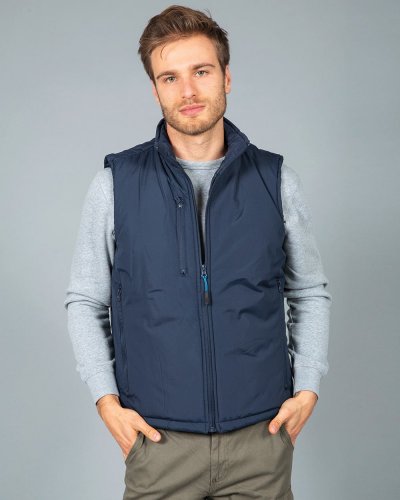 Gilet in polyester pongee Amburgo
