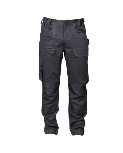 Pantalone multitasche elasticizzato Riad Black