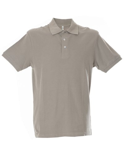 Polo manica corta San Francisco man Light Grey