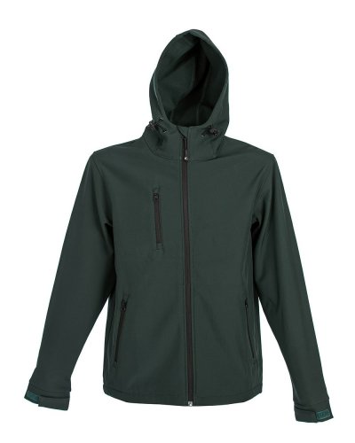 Giubotto Innsbruck Man con cappuccio con coulisse Green
