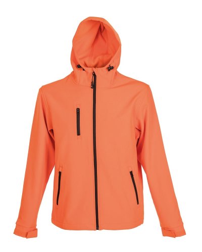 Giubotto Innsbruck Man con cappuccio con coulisse Orange