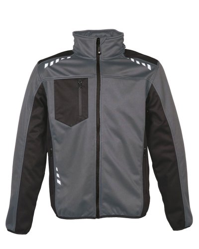 Giubbino in softshell a tre strati Graz Grey