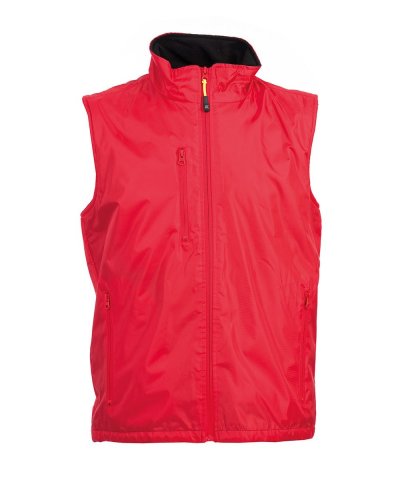 Gilet in poliestere Bilbao Red