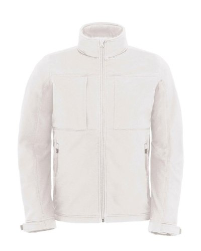 Hooded Softshell /Men White