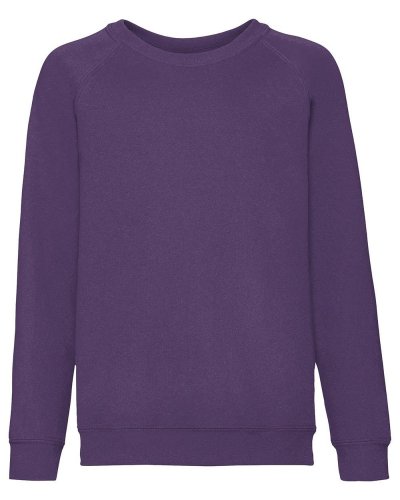 Felpa Bambino Classic Raglan Purple