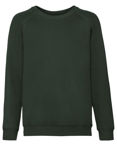 Felpa Bambino Classic Raglan Bottle green