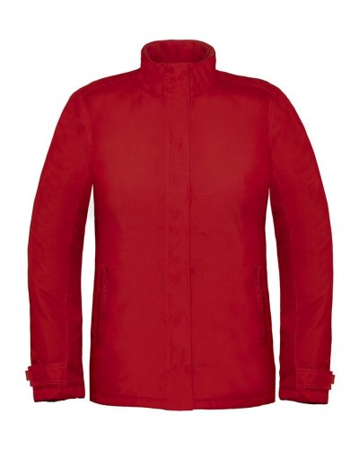 Giacca donna pesante Real+/women Deep Red