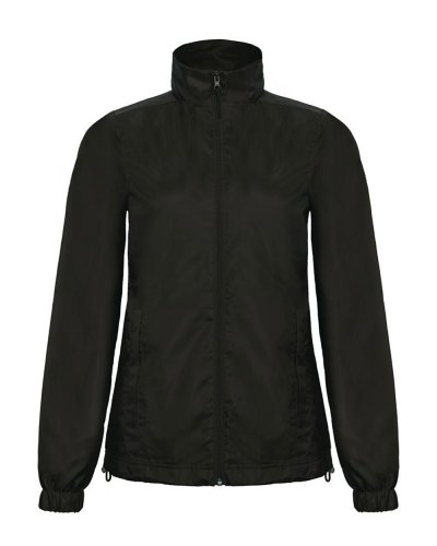Giacca donna mezza stagione Windbreaker Black