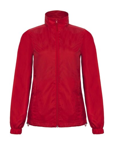 Giacca donna mezza stagione Windbreaker Red