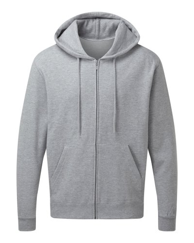 Felpa uomo con cappuccio e cerniera Light Oxford