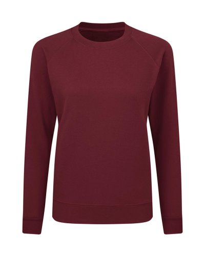 Felpa donna Raglan  Burgundy